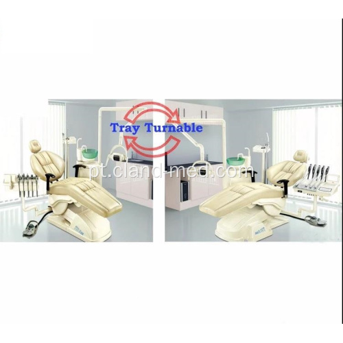 Unidade de cadeira odontológica de clínica de luxo
